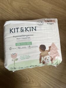 Kit & Kin Eco Baby Nappies Size 6 x26 Nappies