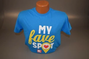 NEW Att Kmart Shoppers Employee Tee T shirt  XL  Fruit of Loom My Fave Spot - Picture 1 of 2