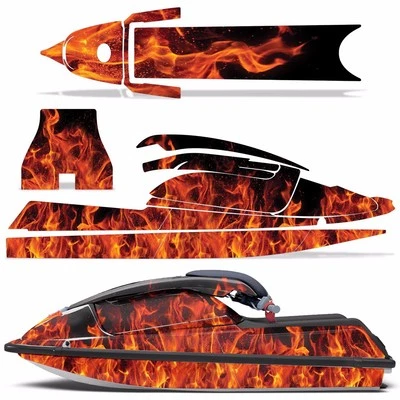 Jet Ski Graphics Stickers Decals For Kawasaki 750 SX SXR 1992-1998 ICE O - Imagem 1 de 4