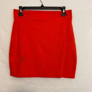 Fashion Nova Damen klassischer Bleistiftrock orange Mini Stretch Made in USA XL neu - Bild 1 von 5