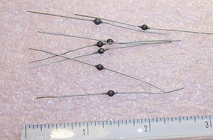 QTY (50) 1N461A NSC DO-7 30V 100mA SILICON RECTIFIER DIODES NOS - Picture 1 of 1