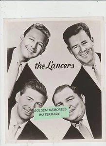 THE LANCERS/MUSIC ARCADE EXHIBITION CARD FILE 8X10 FOTO/REGISTRAZIONE ARTISTI SET - Foto 1 di 2