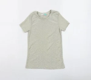 John Lewis Girls Gold Polyester blend T-Shirt Size 6 Years - - Picture 1 of 10