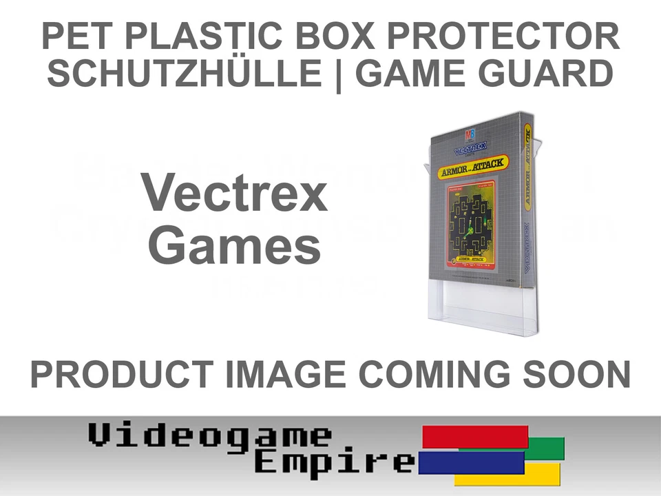 10 fundas protectoras 0,4 mm para Vectrex Games embalaje original Games Box Protector - Imagen 1 de 1