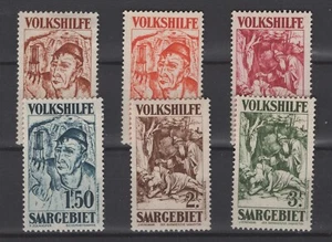 (WH22520) SAAR AREA - 1931, MI 144/149, MH, CV €85, SEE SCANS - Picture 1 of 2