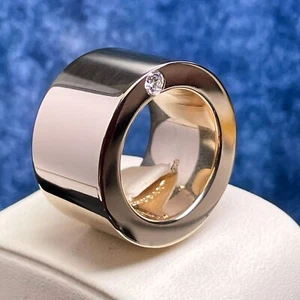 Damenring Schubart Goldring 750/18K mit Diamant 0,17ct. Ring Rosegold 33 gr. - Bild 1 von 6