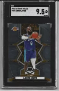 LEBRON JAMES 2021 PANINI MOSAIK #286 LAKERS SGC BEWERTET NEUWERTIG + 9,5 - Bild 1 von 2
