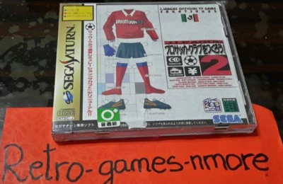 J League Pro Soccer Club Tsukurou 2, SEGA SATURN, NTSC-J, Japan, Authentic, New - Image 1 of 4