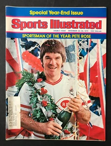 December 22-29 1975 Sports Illustrated VTG Sportsman Of Year w/Pete Rose DOUBLE! - Picture 1 of 3