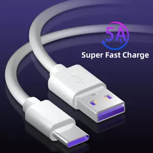 Type-C Cable USB 3.0 To USB C 3.1 Fast Charger Data Cable 1 M For Samsung Huawei - Picture 1 of 10