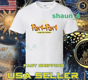 NEU SHIRT PERI-PERI ANTHRAZIT HUHN LOGO UNISEX T-SHIRT LUSTIG GRÖSSE S BIS 5XL - Bild 1 von 5