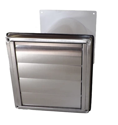 Wall box ø150 stainless steel telescopic pipe wall duct exhaust extractor - Image 1 of 4