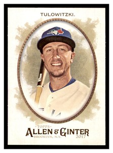 2017 Topps Allen & Ginter #297 TROY TULOWITZKI Toronto Blue Jays