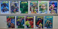 Aquaman (DC-1994)  #35-41,46,48-50 Genesis, Abnett/Lannng