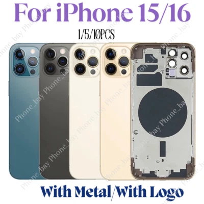 替换后背玻璃大孔 适用于 iPhone 14/14 Plus /15/Pro 最大保护套 批量 — 第 1/4 张图片