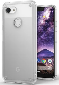 Funda protectora TPU transparente a prueba de golpes para Google Pixel 3 XL | Ringke [FUSION] - Imagen 1 de 32
