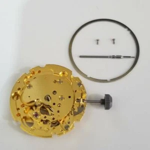 Miyota 82S7 Mechanical Automatic Movement Gold Watches Repair Parts - Picture 1 of 5