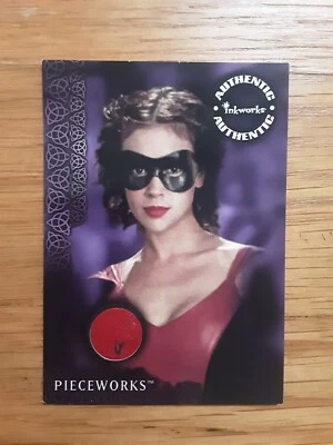 Rare Charmed Pieceworks Trading Card PW5, Alyssa Milano As Phoebe, Inkworks 2003 - Image 1 of 3
