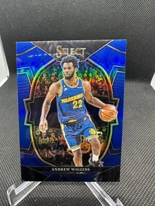 2022-23 Panini Select Concourse Blue Silver Prizm #10 Andrew Wiggins Warriors - Picture 1 of 2