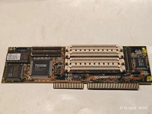 ISA IDE Caching Controller TEKRAM DC-600CF with Harris CS80C286-20 MHz CPU + RAM - Picture 1 of 8