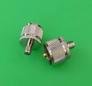 (10 piezas) Adaptador SMA hembra a UHF macho - Vendedor de EE. UU. - Imagen 1 de 3