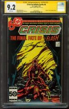 Crisis on Infinite Earths 8 CGC SS 9.2 George Perez Death of Flash 11/1985