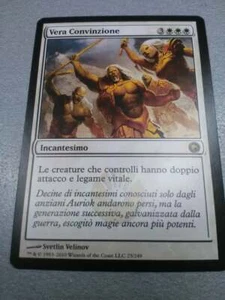 VERA CONVINZIONE True Conviction x 1 ITA MTG SCARS OF MIRRODIN - NM - Picture 1 of 1
