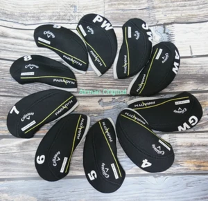 Golf Eisen Your Own Callaway V PARADYM WOLFRAM Farbe schwarz 10 Stück ein Set - Bild 1 von 20