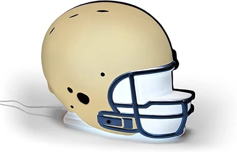 NCAA Navy Midshipmen LED-Lit Football Helmet New in Box Cover