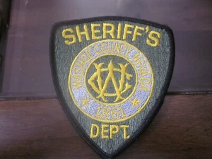 WASHOE COUNTY NEVADA NV SHERIFF'S DEPT POLICE PATCH 1861 - Picture 1 of 2
