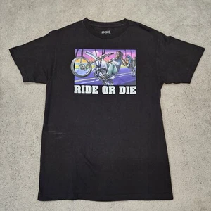 DGK Ride or Die  T Shirt Black Medium - Picture 1 of 7