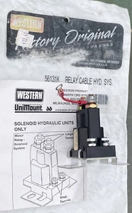 FREE Shipping GENUINE WESTERN SNOW PLOW SOLENOID RELAY KIT 56131K NEW OEM - Picture 1 of 15
