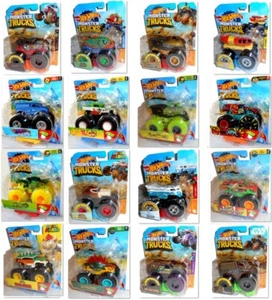 Hot Wheels Monster Trucks, Jam, Vehiculo Cars 1:64 scale die-cast Coche, Nuevo - Imagen 1 de 38