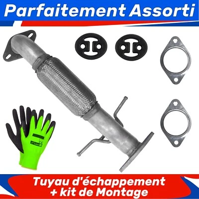 Tuyau d'échappement pour Ford Focus C-Max 1 I MK1 Hayon 1.6 TDCi (2003-2007) - Photo 1/3