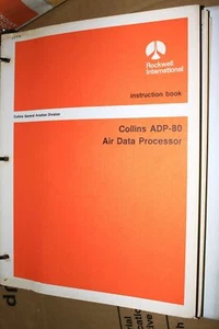 Rockwell Collins ADP-80 Air data processor Instruction Maint manual 523-0772136- - Picture 1 of 3