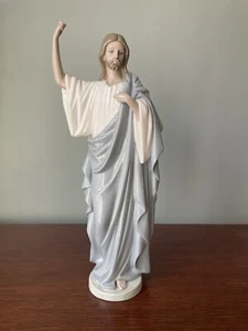 Lladro Nao Figurine 427 Jesus Christ Of Nazereth ~ Retired ~ Points Up To Heaven - Picture 1 of 24