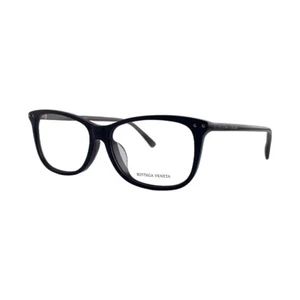 BOTTEGA VENETA Black Cat Eye Womens Eyeglasses Frames 55mm 15mm 145mm - BV0164OA - Picture 1 of 5