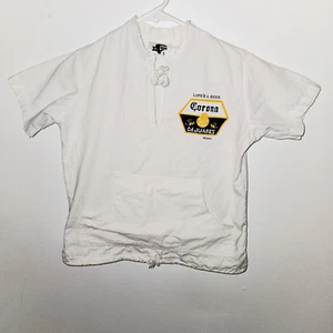 Vintage Corona Sz 14 Kids Sweat Suit Shirt & Short Summer Beach Set - Picture 1 of 18