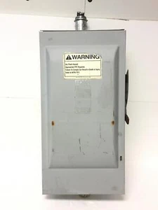 SIEMENS GF224NR Fusible General Duty Safety Switch 200 Amps w/2xFuse, WORKING - Picture 1 of 11