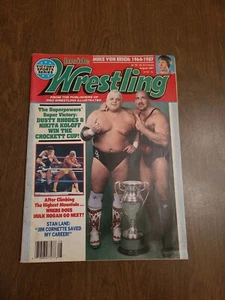 Vintage August 1987 Inside Wrestling Magazine. Dusty Rhodes. K2210 - Picture 1 of 2