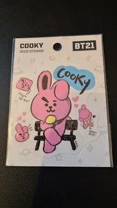 Official Cooky Deco Sticker BT21 - Picture 1 of 3
