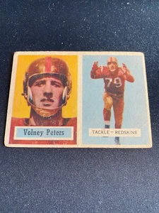 1957 Topps Football #84 ¡¡Volney Peters!! (AUMENTADO) ¡ENVÍO $1!! - Imagen 1 de 2