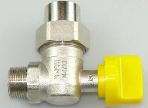 BEE GASKUGELHAHN GAH20-20-E-TAS 3/4" ECK DN20 GASGERÄTEHAHN GASHAHN ZUBEHÖR DVGW - Bild 1 von 1