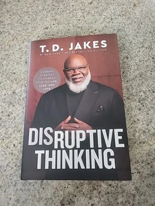 Disruptive Thinking T.D. Jake's New York Times Bestselling Author Amazing Book - Picture 1 of 9