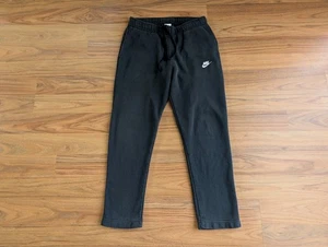 NIKE Cotton Fleece Jogger Herren Large Schwarz Hose Sweatpants C7 - Bild 1 von 11