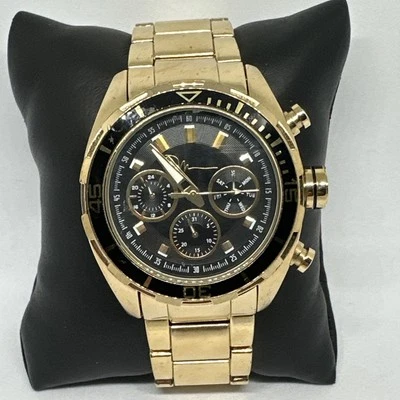 Marc Anthony FMDMA137 Men's Gold Stainless Steel Analog Dial Quartz Watch HME644 - Image 1 of 4