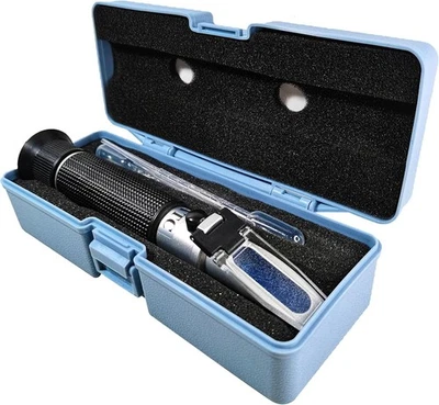Salinity Refractometer for Seawater and Marine Fishkeeping Aquarium 0-100 PPT wi - image 1 of 4