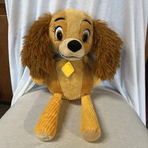 Disney Lady and The Tramp Medium Cocker Spaniel Dog Soft Plush Toy 14.5” - Picture 1 of 7
