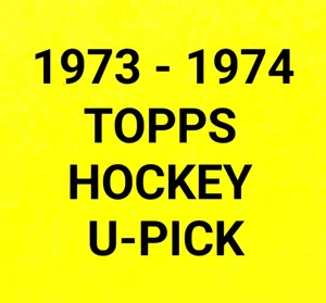 1973-74 Topps Hockey U-Pick # 100 to 197 Complete Your Set - Foto 1 di 142