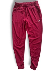 Ladies Gymshark Tracksuit Bottoms – Red – Size S – Very Good Cond– Fast Dispatch - Picture 1 of 7